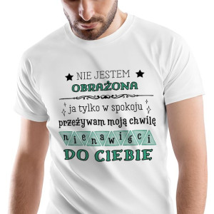 T-Shirt Męski Śmieszny Zabawny na Urodziny XL