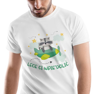 T-Shirt Męski Śmieszny Zabawny na Urodziny XL