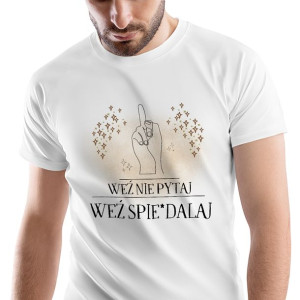 T-Shirt Męski Śmieszny Zabawny na Urodziny XL