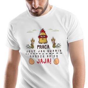 T-Shirt Męski Śmieszny Zabawny na Urodziny XL