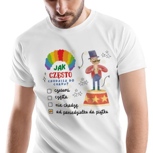 T-Shirt Męski Śmieszny Zabawny Urodziny L Prezent