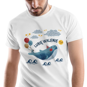 T-Shirt Męski Śmieszny Zabawny Urodziny L Prezent