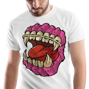 T-Shirt Męski Streetwear Koszulka L Prezent