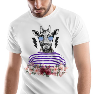 T-Shirt Męski Streetwear Koszulka XL Prezent