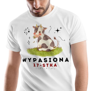 T-Shirt Męski Urodziny 17 17te 17-te S Prezent