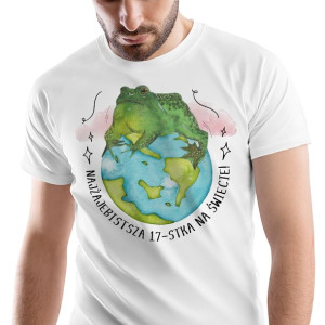 T-Shirt Męski Urodziny 17 17te 17-te S Prezent