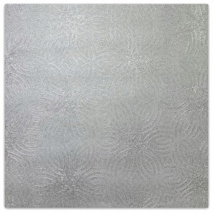 Tapety Ścienne Tapeta Ornament Orientalna Srebro