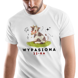 T-Shirt Męski Urodziny 22 22te 22-te M na Prezent