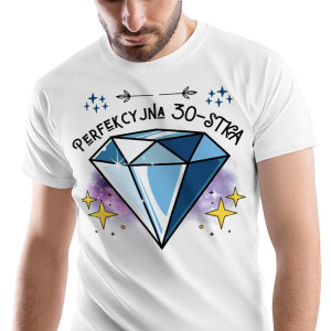 T-Shirt Męski Urodziny 30 30te 30-te XXL Prezent