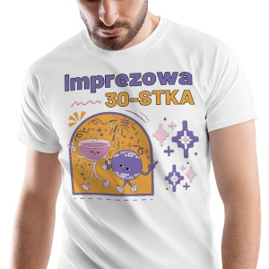 T-Shirt Męski Urodziny 30 30te 30-te XXL Prezent