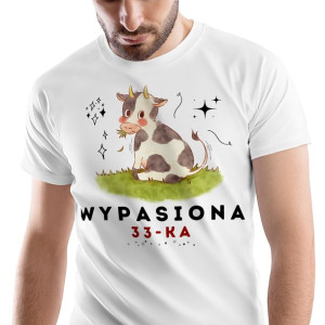 T-Shirt Męski Urodziny 33 33cie 33-cie L Prezent