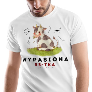 T-Shirt Męski Urodziny 55 55te 55-te XL na Prezent
