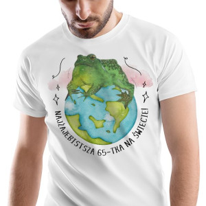 T-Shirt Męski Urodziny 65 65te 65-te XXL Prezent