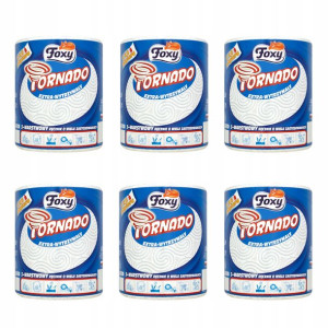 Ręcznik kuchenny FOXY Tornado 3 warstwowy 6 szt