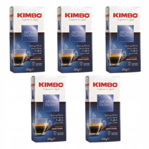 Kawa mielona KIMBO Aroma Italiano 5x 250 g