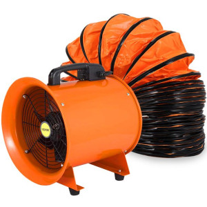 Dmuchawa przemysłowa/wentylator 300 mm + 10 m kanałów PVC