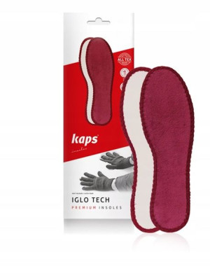 Wkładki do butów ocieplające welurowe - Kaps Iglo Tech