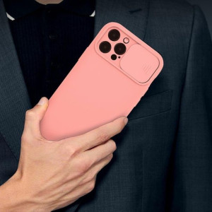 Etui Camera Protect Do Samsung A12 Różowy