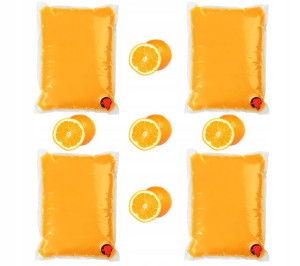 Sok pomarańczowy POMARAŃCZA 4x5L 38,30zł/5L