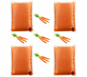 Sok jabłko marchewka 100% 4x5L 21,6zł/5L=4,32zł/L