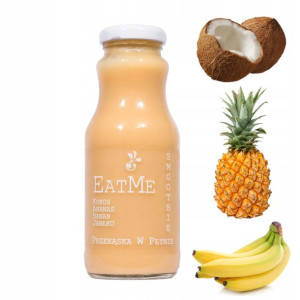 Mus owocowy NFC 100% banan kokos ananas 250ml