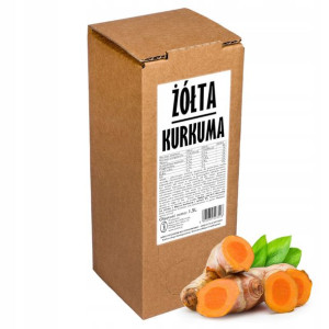 Sok z KURKUMY 100% BEZ CUKRU tłoczony NFC 1,5L