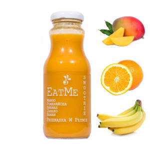 Smoothie mus 100% mango banan pomarańcza 250ml