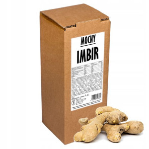 IMBIR sok 100% tłoczony dla zdrowia naturalny 1,5L