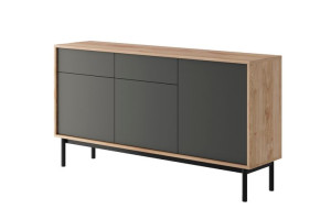 Komoda do pokoju LOFT BK154 trzydrzwiowa