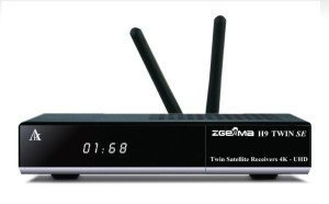 dekoder ZGEMMA H9 TWIN SE 4K ENIGMA2 Oscam Cccam !