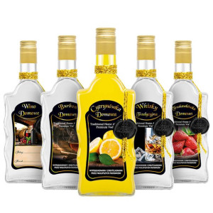 Butelka Zdobiona Fala 500ml - Różne Wzory