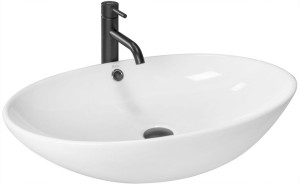 Umywalka Ceramiczna Nablatowa Olga Rea Slim 63 cm