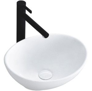 Umywalka Ceramiczna Nablatowa SOFIA MINI Biała-REA