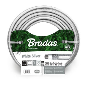 Bradas Wąż ogrodowy NTS WHITE SILVER 3/4" - 30m