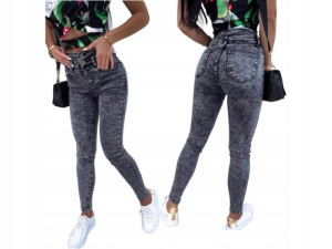 Spodnie jeansowe M.sara marmurki 34/XS