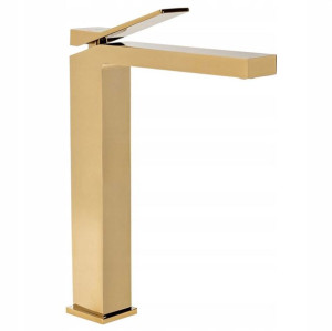 Bateria Umywalkowa Duet Gold Rea Kran 25 cm