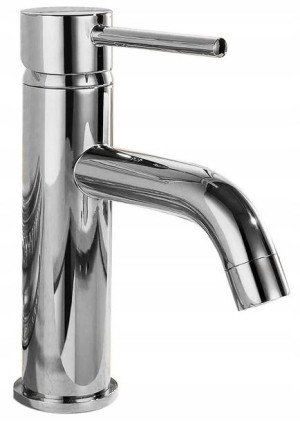 Bateria Umywalkowa Rea Lungo Chrom Kran 16,5 cm