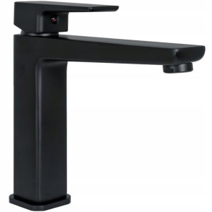 Bateria umywalkowa Rea Orix Black Kran 15 cm