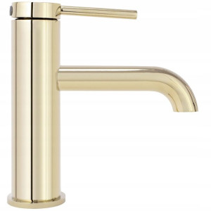 Bateria umywalkowa Spot Gold Kran 18 cm Rea