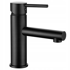 Bateria Umywalkowa Tess Black Rea Kran 18,5 cm