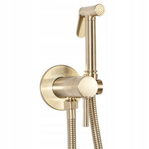 Bateria Bidetowa Bidetka Rea Loop Gold Matowa