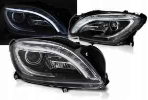 Reflektory Lampy Led Black Do Mercedes W166 11-15