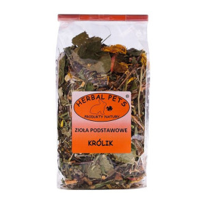 HERBAL PETS Zioła podstawowe Królik 125g