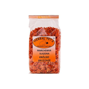 HERBAL PETS Marchewka suszona 125g - dla królików i gryzoni