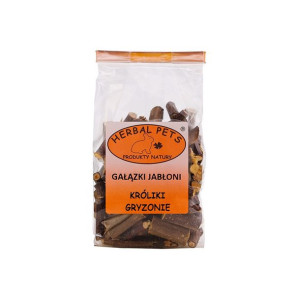 HERBAL PETS Gałązki jabłoni 100g - dla królików i gryzoni