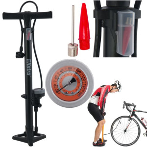 POMPKA ROWEROWA STOJĄCA Dunlop/Presta/Schrader