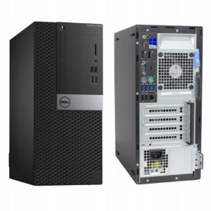 Komputer Dell 7040 Tower I5 6gen 16gb 128ssd W10