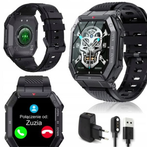 Zegarek Smartwatch Męski Militarny Rozmowy Sport K55
