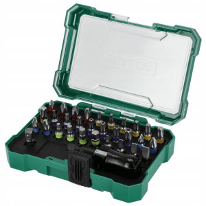 Zestaw Bitów Bit I Adapterów 1/4 32El. S-13728