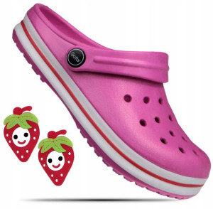 Klapki Dziecięce Kroksy Crocsy Basenowe 31 +gratis
